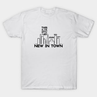 New In Town (Black Logo) T-Shirt